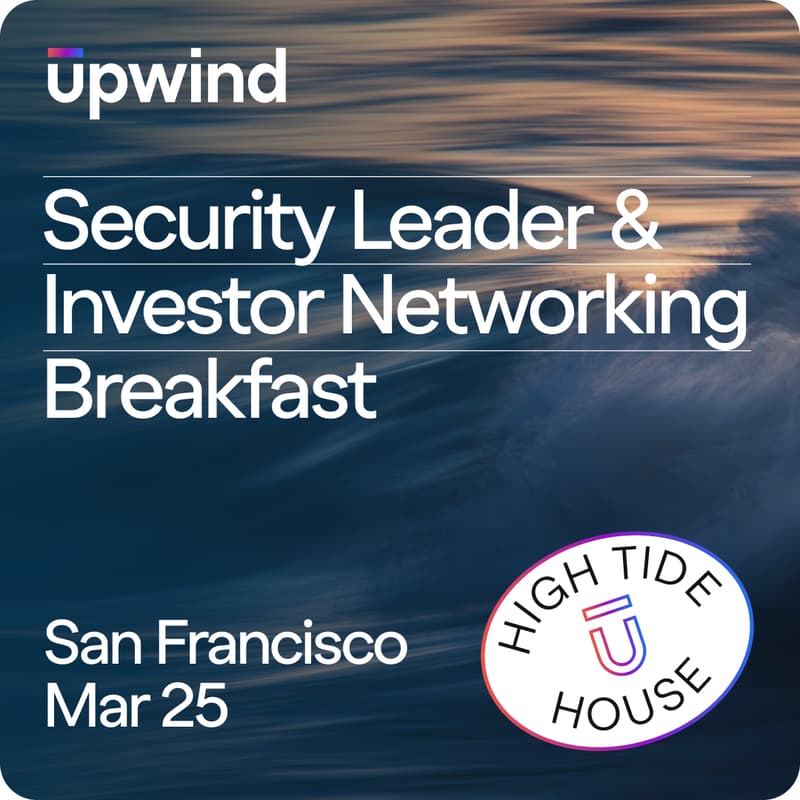 Cover Image for Security Leader & Investor Networking Breakfast