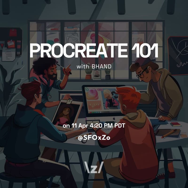 Cover Image for Procreate 101 with Bhand