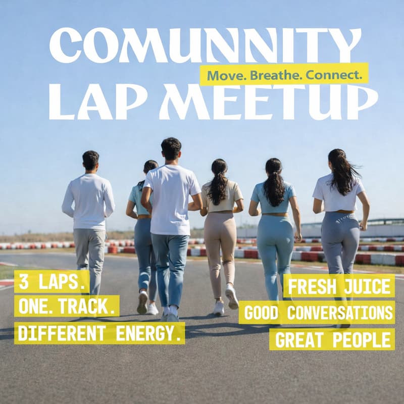 Cover Image for The Unscripted Circle- Community Lap Meetup
