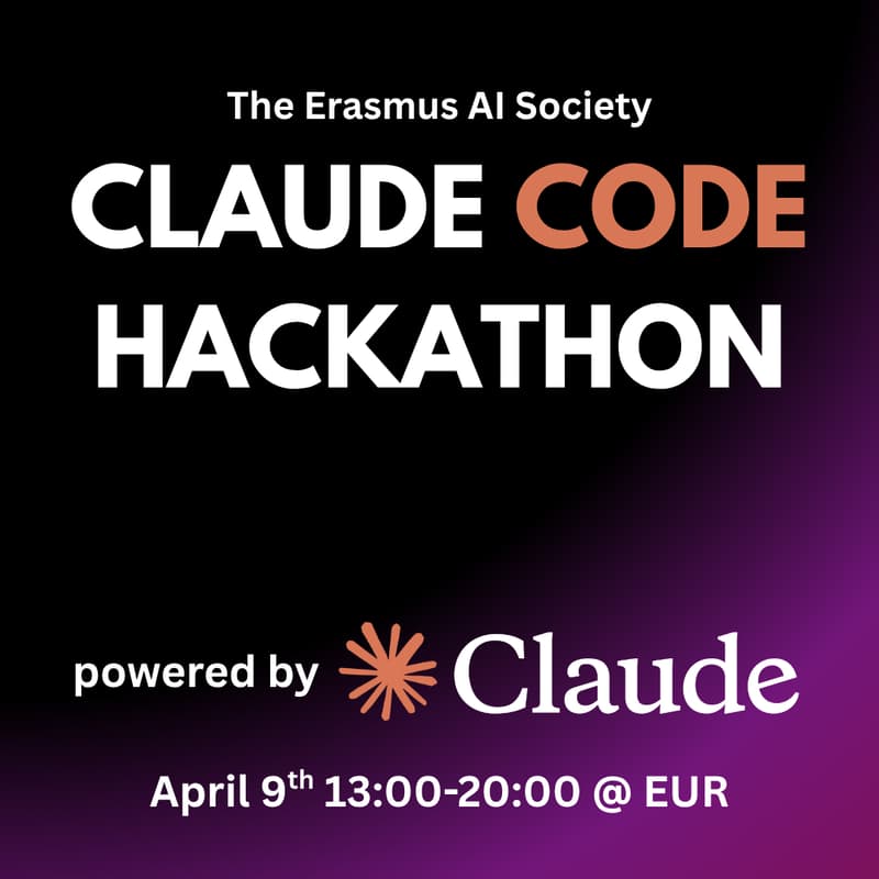 Cover Image for Erasmus AI Society x Claude Hackathon