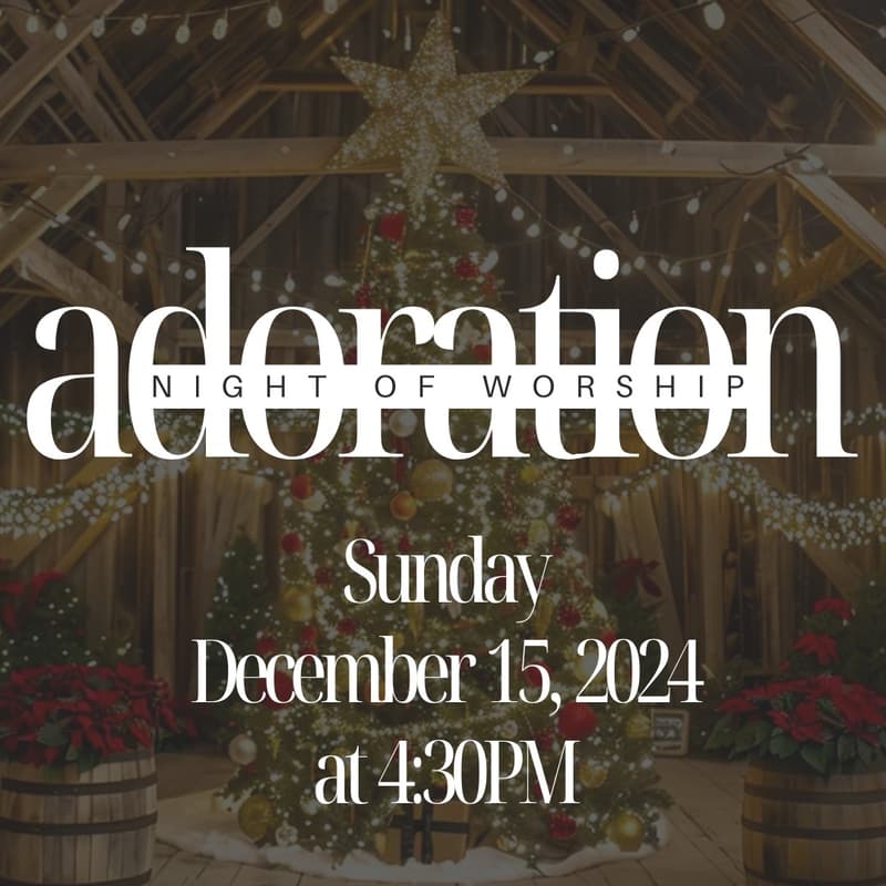 Cover Image for Adoration Night of Worship - Christmas