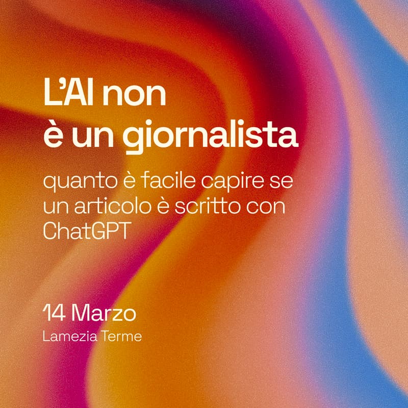 Cover Image for L’AI non è un giornalista