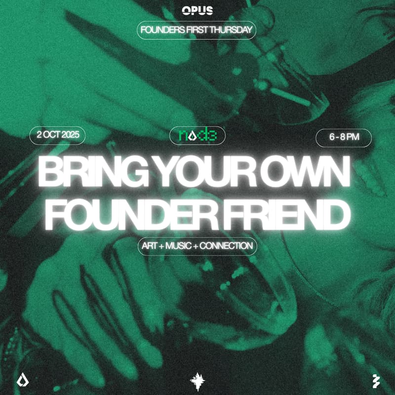 Cover Image for Founder's First Thursday