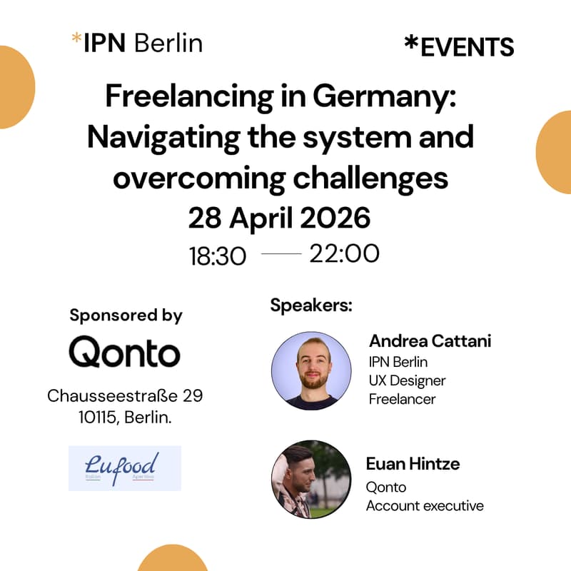 Cover Image for IPN x Qonto | Freelancing in Germany: navigating the system and overcoming challenges