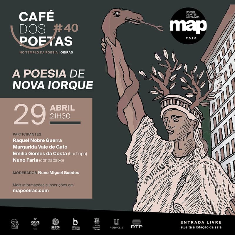 Cover Image for Café dos Poetas #40 "A Poesia de Nova Iorque"