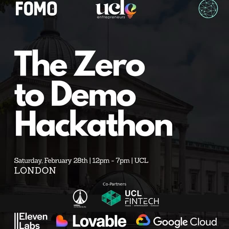 Cover Image for The Zero to Demo Hackathon