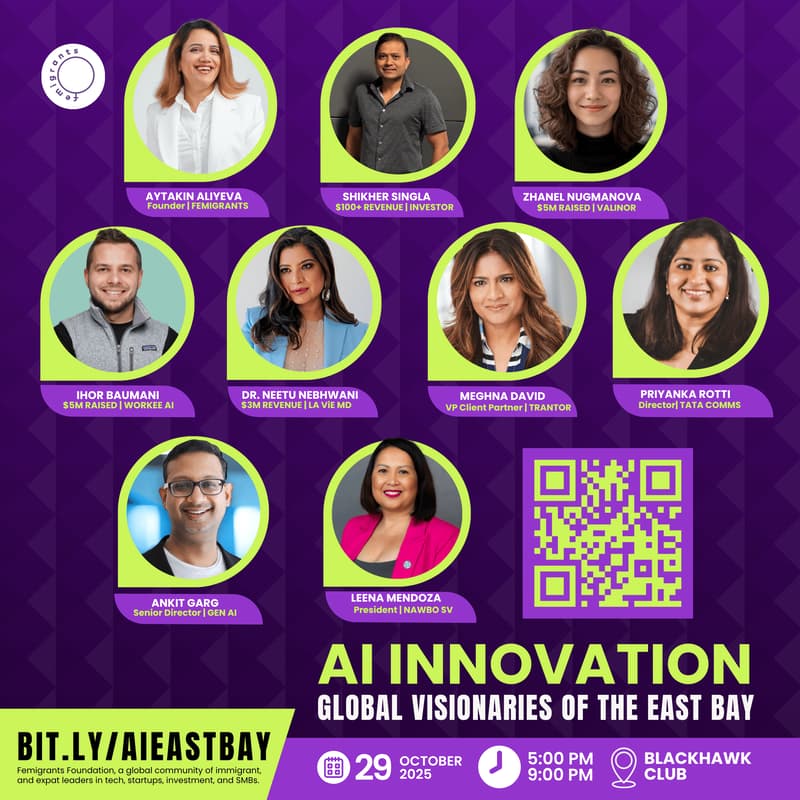 Cover Image for AI Innovation: Global Visionaries of the East Bay