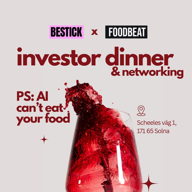 Cover Image for AI can't eat your food - Investor Dinner