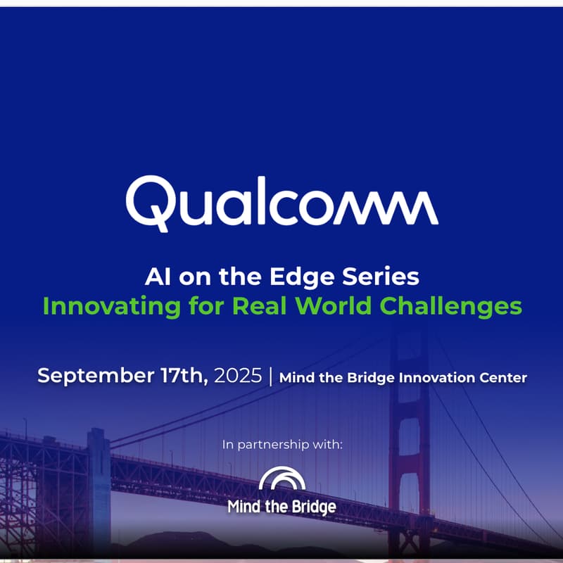 Cover Image for Qualcomm Technologies: ​AI on the Edge, Innovating for Real-World Challenges (Join for the Chance to Win a Laptop!)