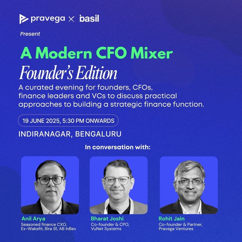 Cover Image for A Modern CFO Mixer: Founder's Edition