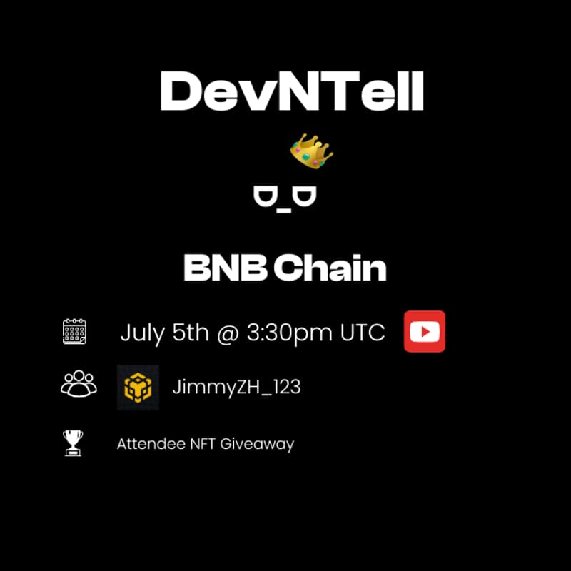 Cover Image for DevNTell - BNB Chain: The high-performance blockchain platform