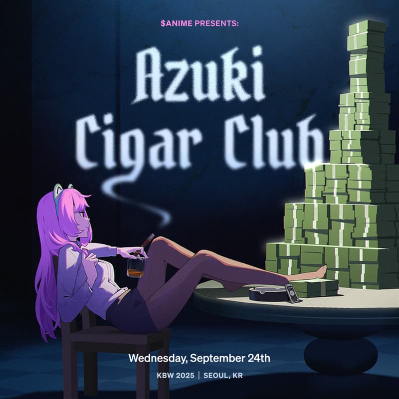 Cover Image for $ANIME PRESENTS: Azuki Cigar Club (Seoul Edition)