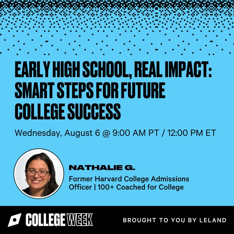 Cover Image for Early High School, Real Impact: Smart Steps for Future College Success