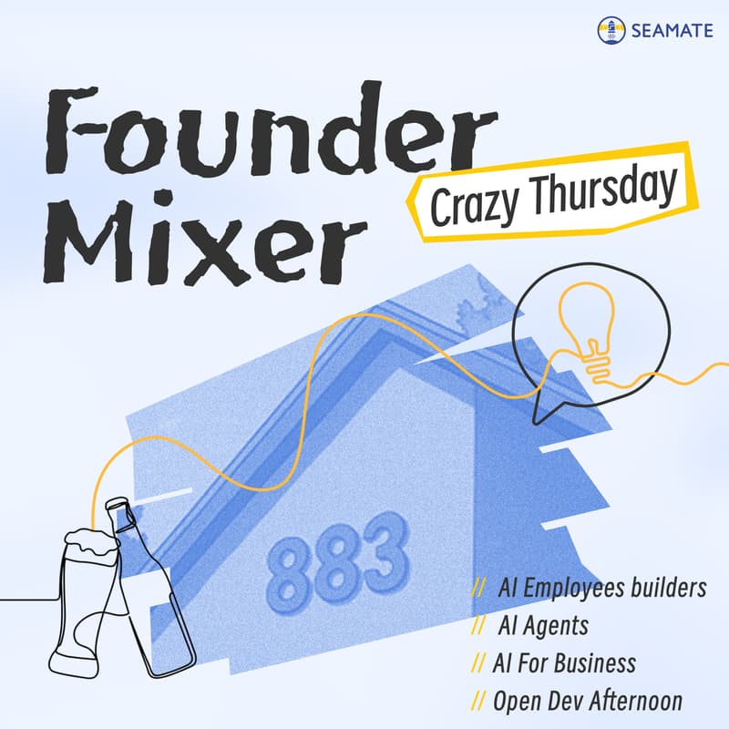 Cover Image for Crazy Thursday - Founder Mixer