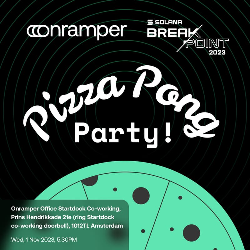 Cover Image for Pilsner Pong & Pizza @ Onramper