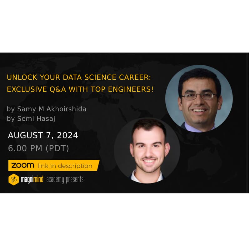 Cover Image for Unlock Your Data Science Career: Exclusive Q&A with Top Engineers!