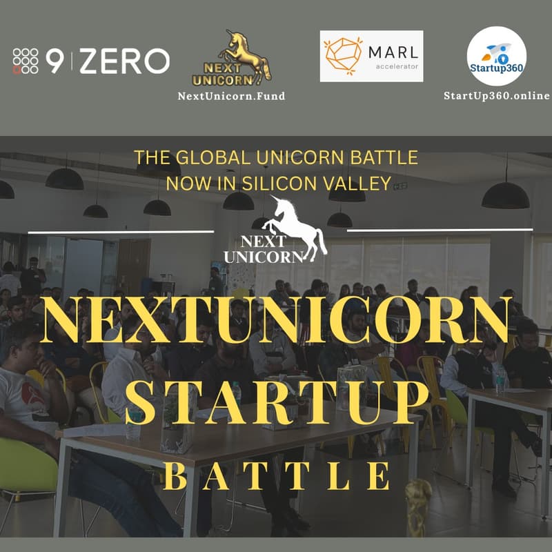 Cover Image for NextUnicorn Global StartUp Award: 9Zero.com, NextUnicorn.Fund, Marl Accelerator: StartUp Pitch Event