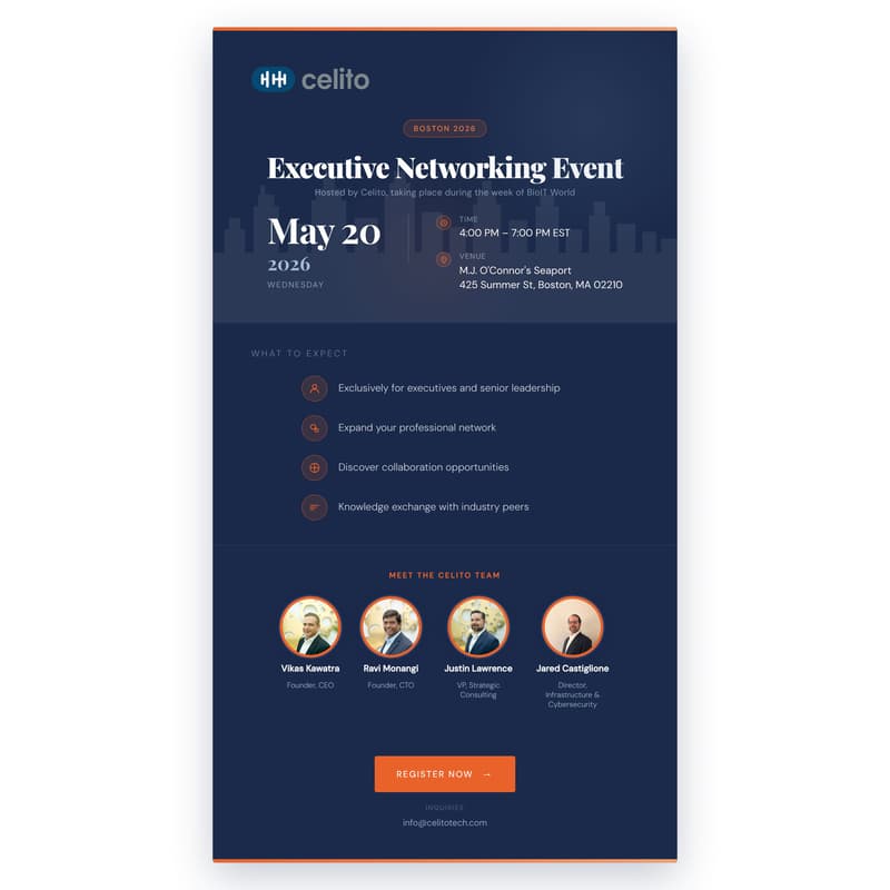 Cover Image for Celito Networking Event at BioITWorld