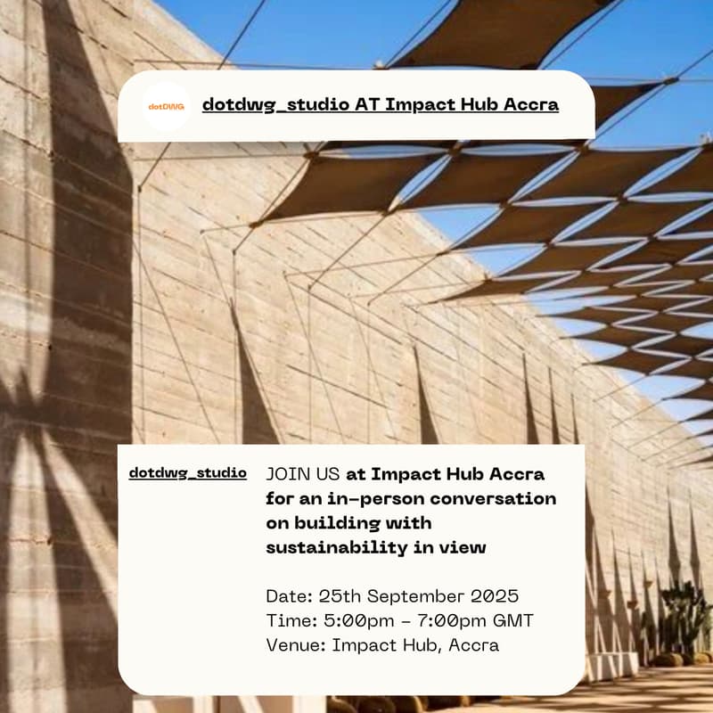 Cover Image for Designing Sustainable Spaces in Ghana: Building for the Future