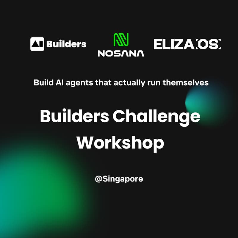 Cover Image for NOSANA Builders Challenge Singapore Workshop