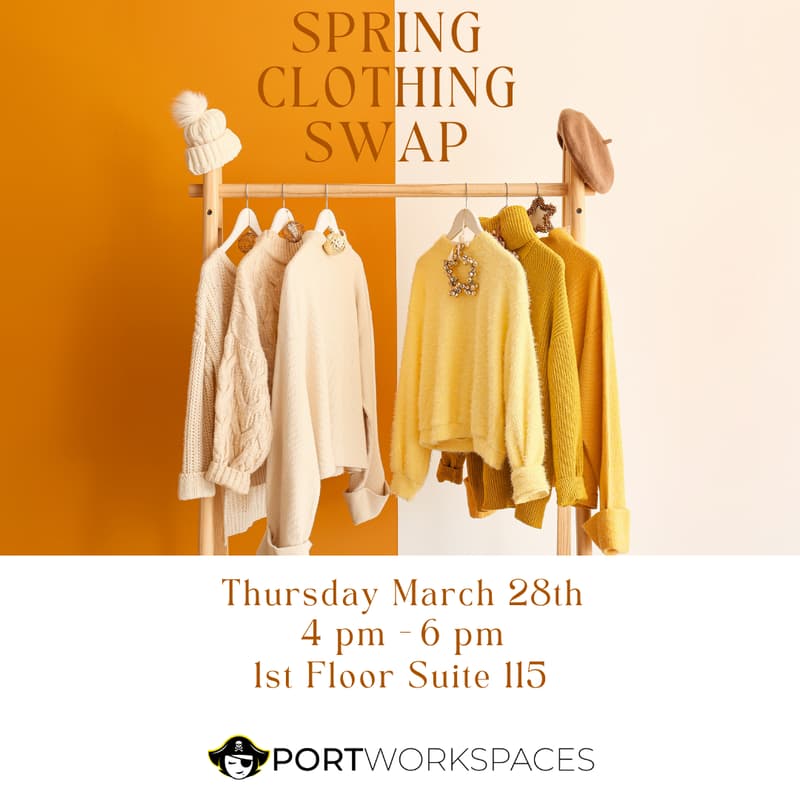 Cover Image for Clothing Swap at Port Work Spaces