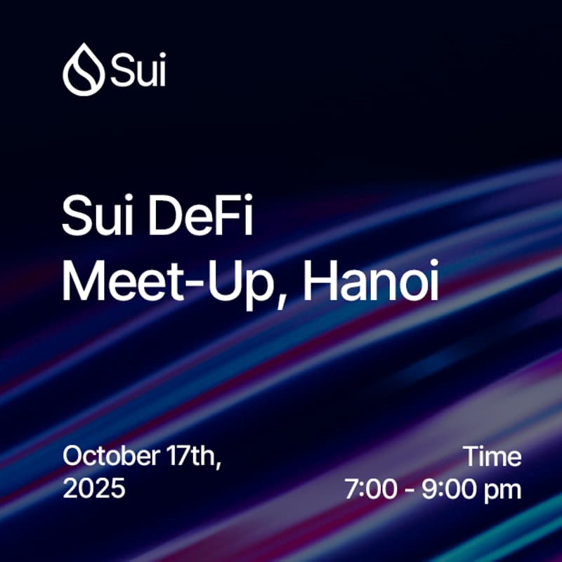 Cover Image for Sui DeFi Meetup Hanoi: What’s Moving the Market