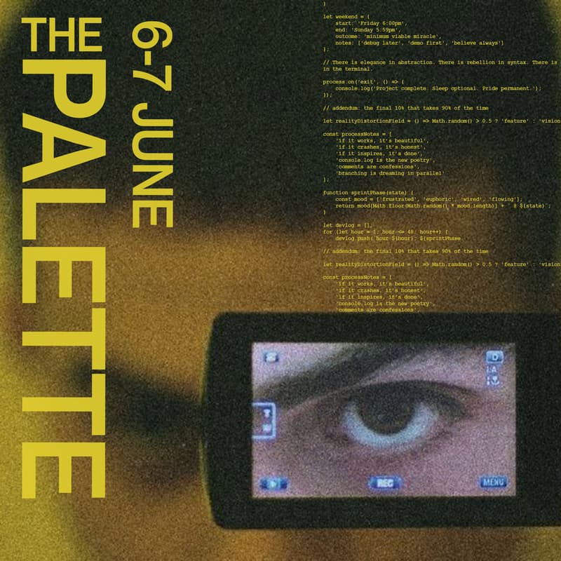 Cover Image for THE PALETTE - Digital Twinning Hackathon