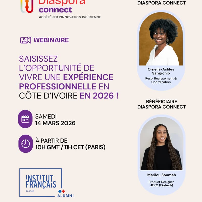 Cover Image for 🌍 Webinaire Diaspora Connect x Réseau France Alumni & AJGF