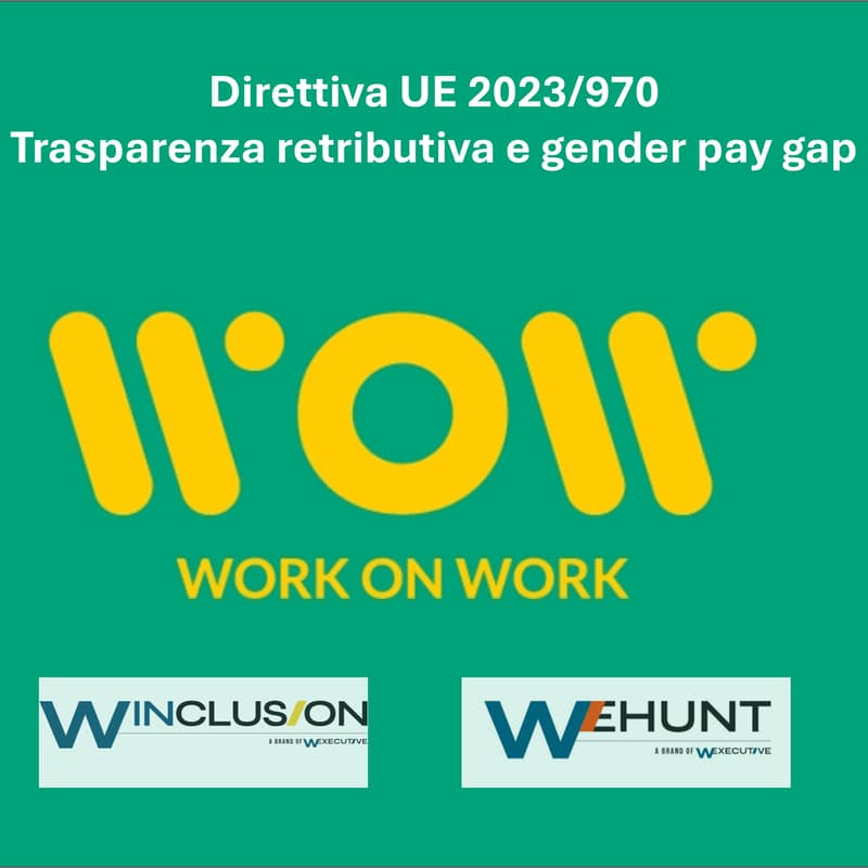 Cover Image for Direttiva UE 2023/970 – Trasparenza retributiva e gender pay gap