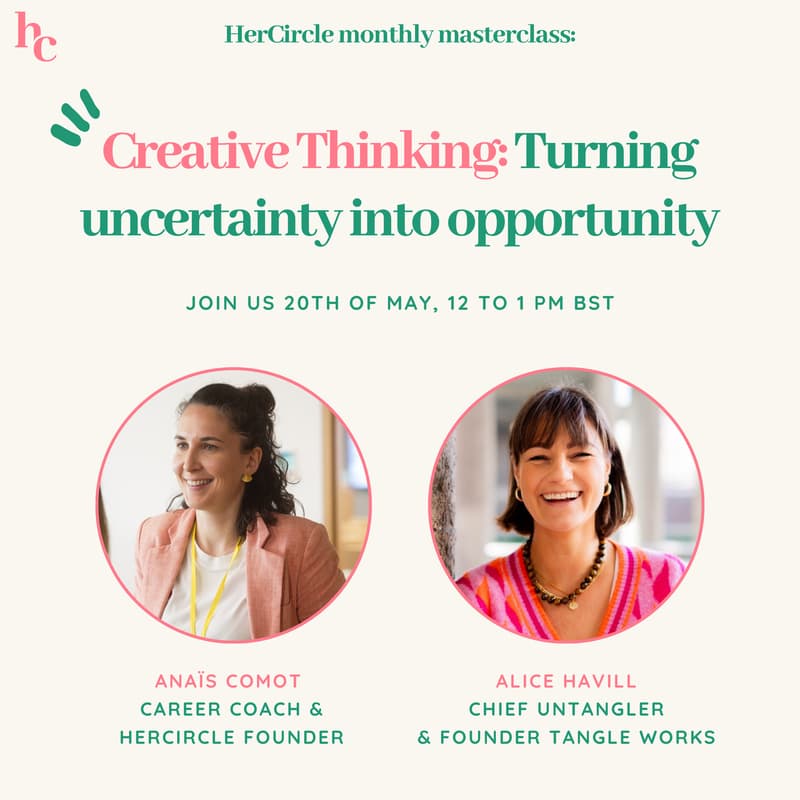 Cover Image for 🧠 Creative Thinking: Turning uncertainty into opportunity with Alice Havill