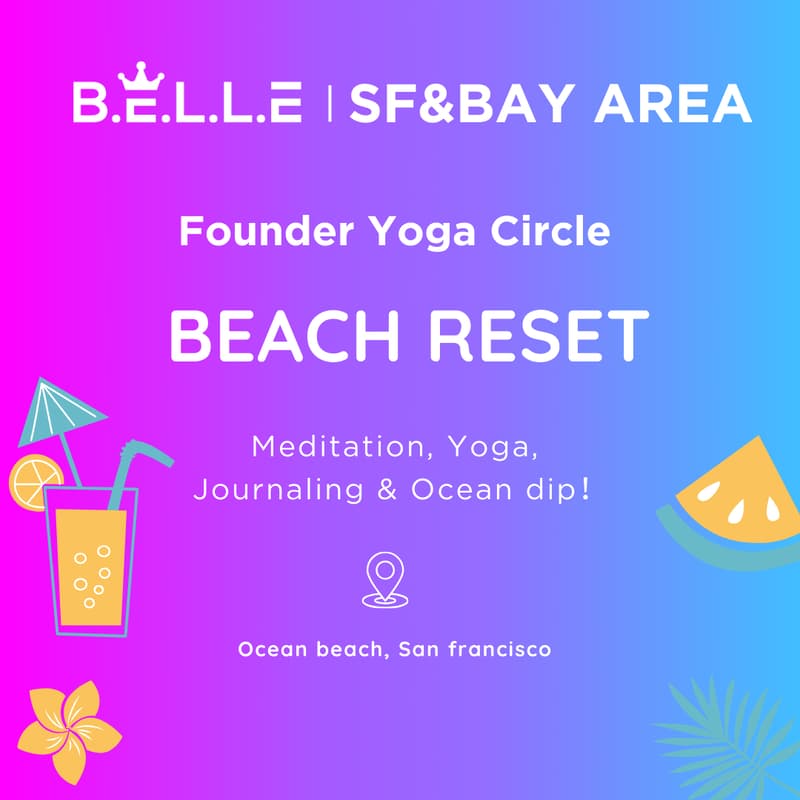 Cover Image for Beach Reset: Founder Yoga Circle