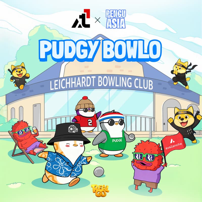 Cover Image for Team1 x Pudgy Bowlo @ Aus Crypto Con, Sydney