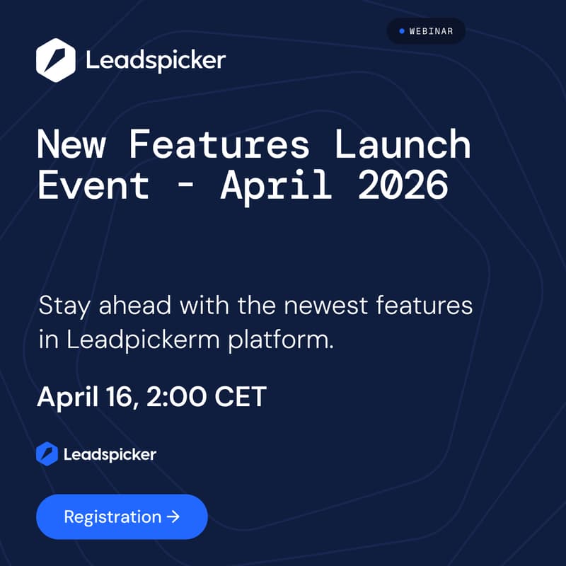 Cover Image for New Features Launch Event, April 2026