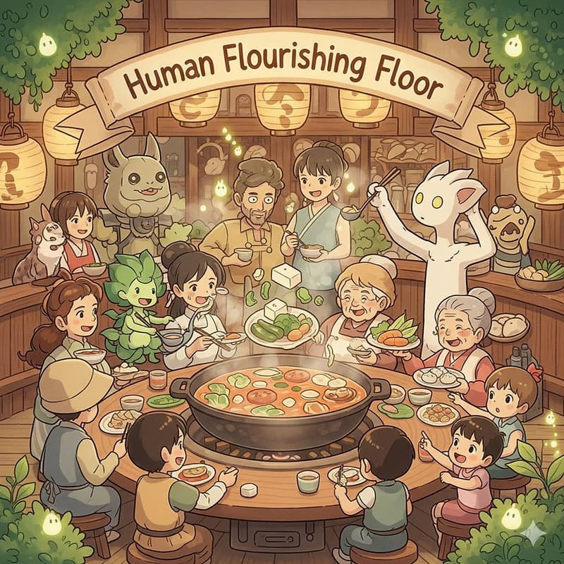 Cover Image for Human Flourishing Floor Community Hotpot - Floor Member Only