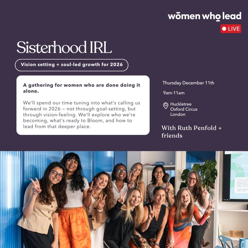 Cover Image for Sisterhood IRL: vision setting + soul-led growth for 2026