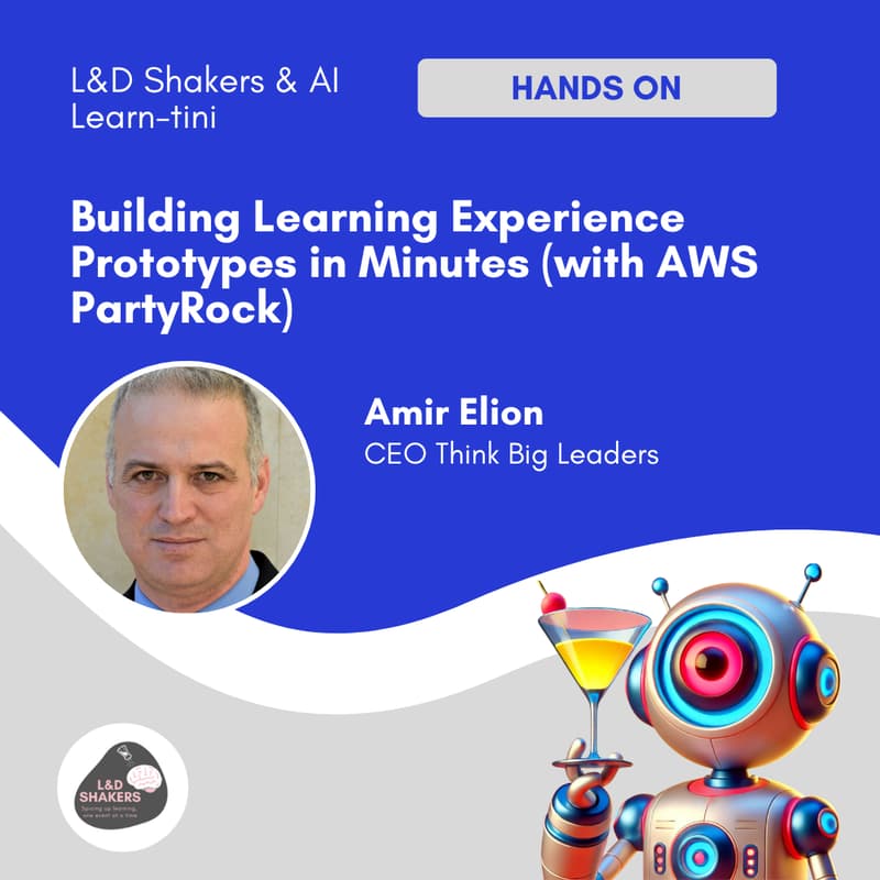 Cover Image for Learn-tini: Building Learning Experience Prototypes in Minutes (with AWS PartyRock)