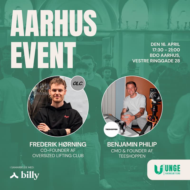 Cover Image for Unge Iværksættere: Benjamin Philip & Frederik Hørning