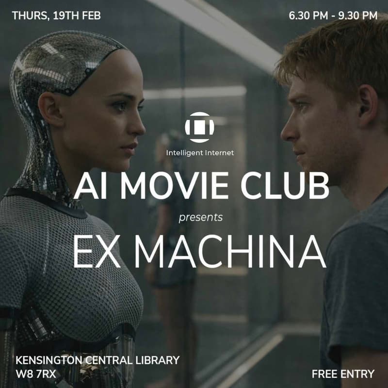 Cover Image for AI Movie Club @ Kensington Central Library