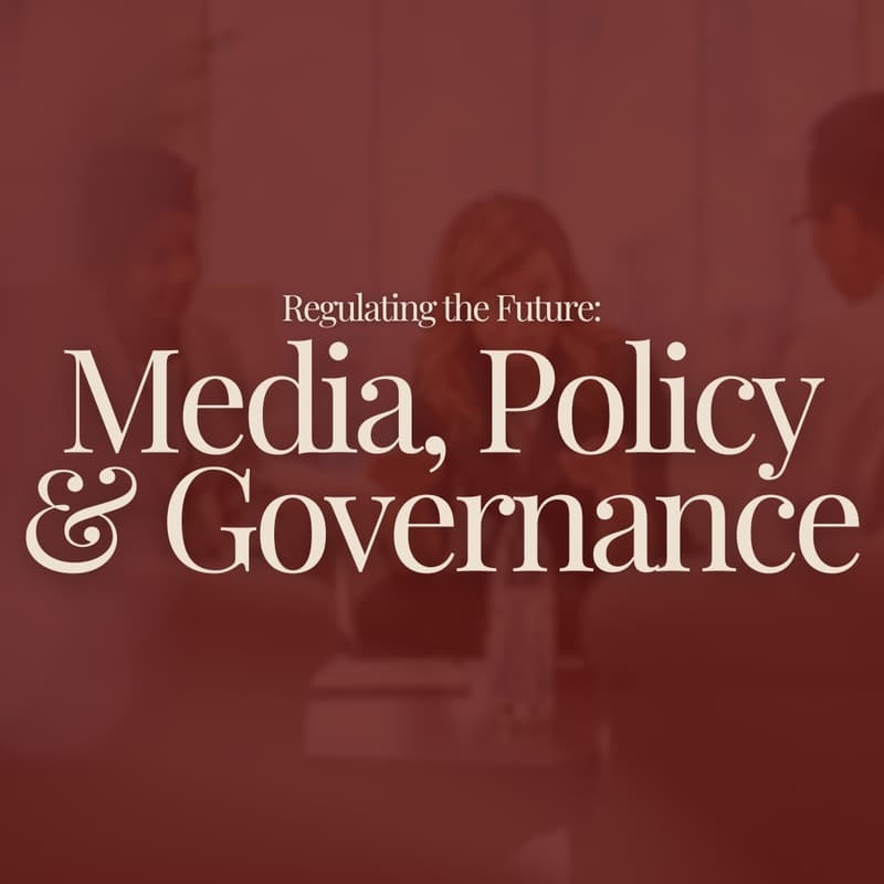 Cover Image for Regulating the Future: Media, Policy, and Governance