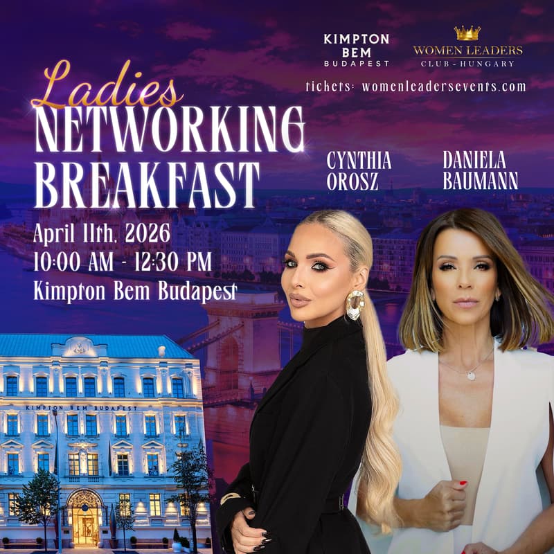 Cover Image for Vállalkozói Networking Reggeli Cynthia Orosz és Daniela Baumann társaságában