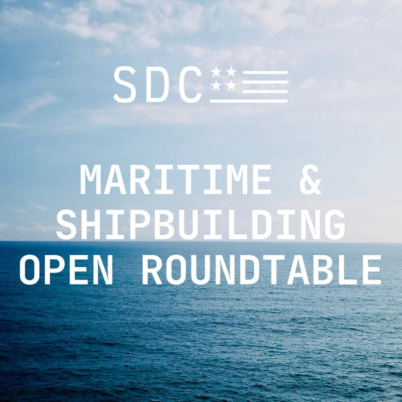 Cover Image for STATION DC Maritime Open Roundtable