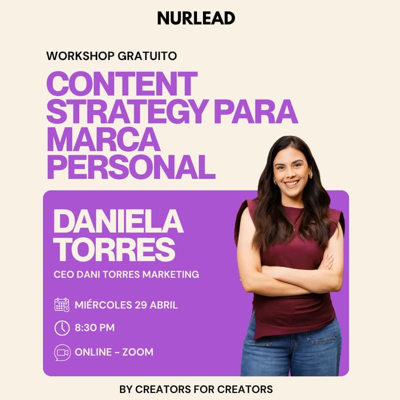 Cover Image for Content Strategy para Marca Personal by Daniela Torres