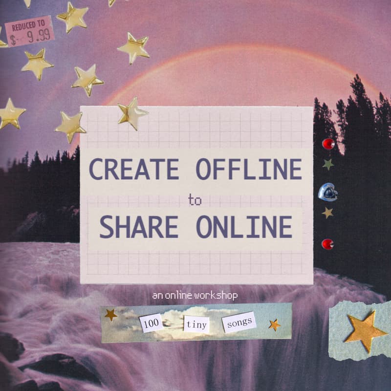 Cover Image for Create Offline to Share Online: A Social Media System for Artists