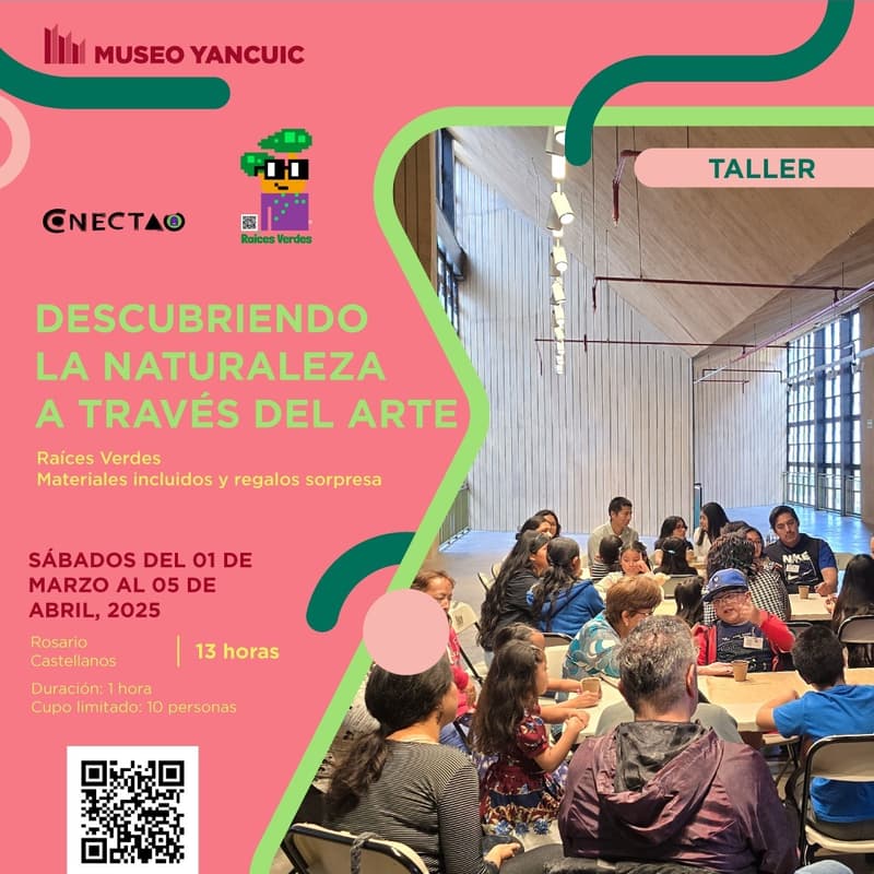 Cover Image for Taller Descubriendo la naturaleza a través del arte