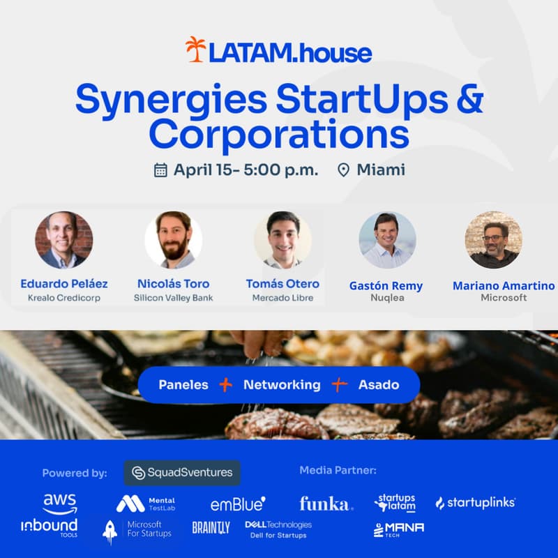 Cover Image for Sinergias StartUps & Corporaciones en LATAM.house