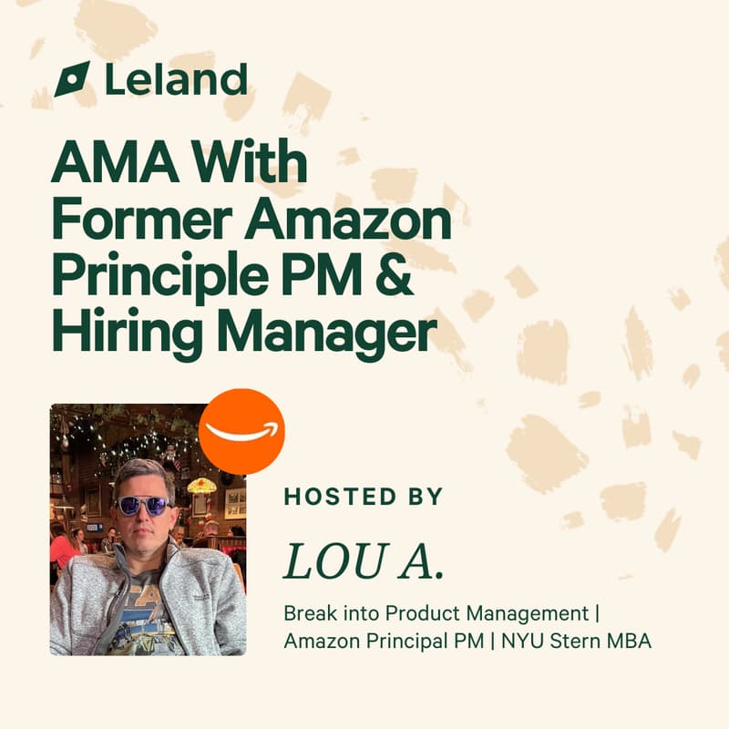 Cover Image for AMA With Former Amazon Principle PM & Hiring Manager