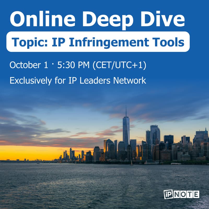 Cover Image for IP Deep Dive. Infringement Tools