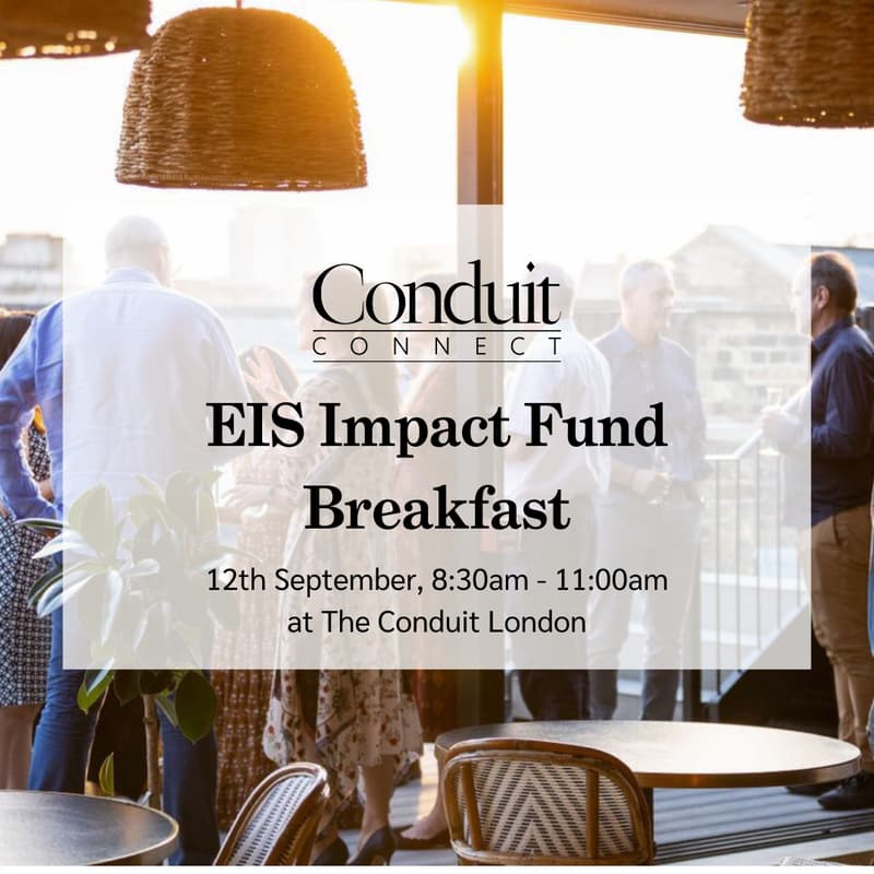 Cover Image for Conduit EIS Impact Fund Breakfast