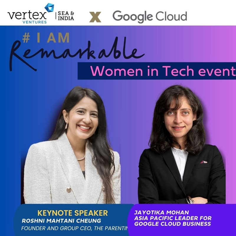 Cover Image for Vertex x Google Cloud #iamremarkable Women in Tech