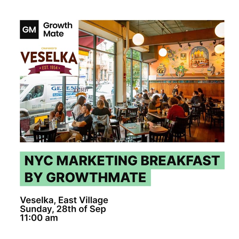 Cover Image for Marketing Breakfast at Veselka